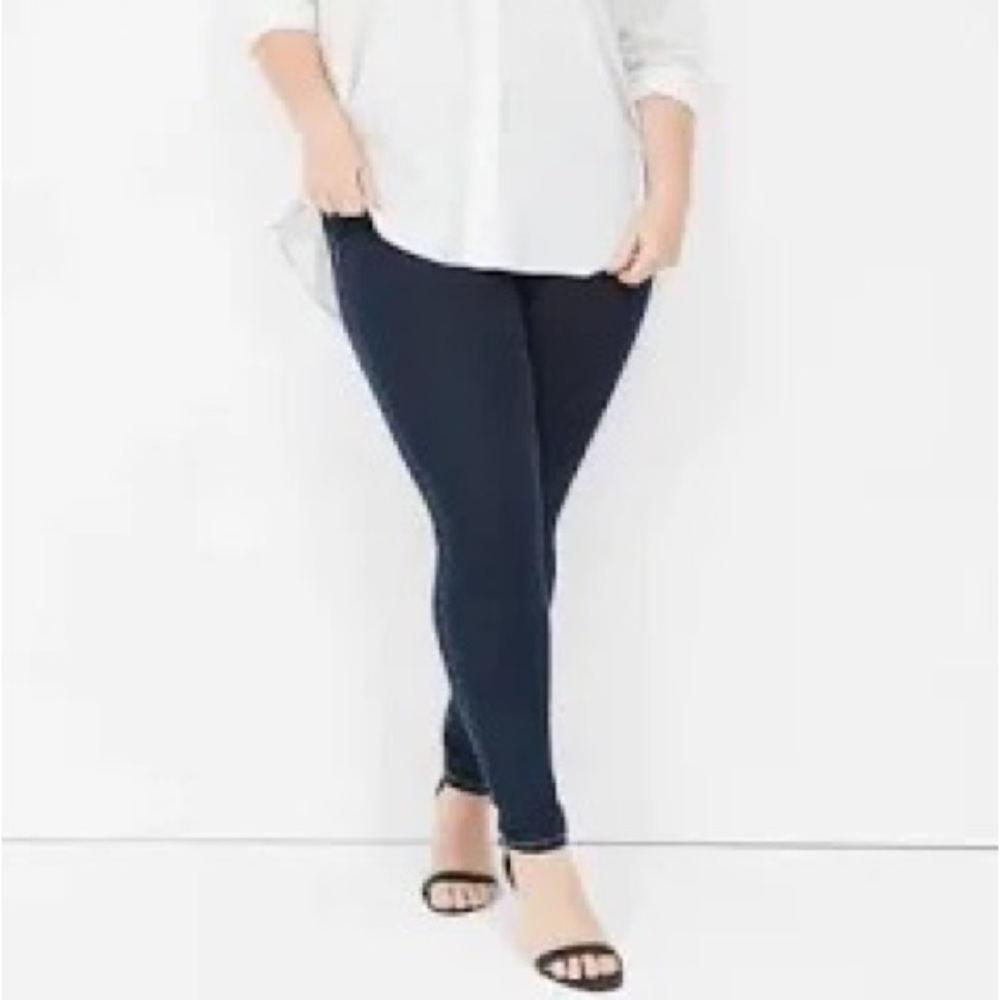 Lane Bryant High Rise Jegging - Size 16 NWOT - Dark Denim Blue
